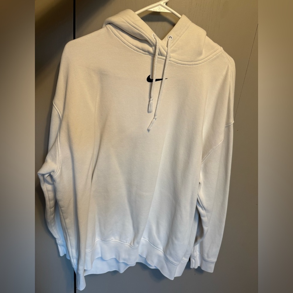 Nike Men's Classic White Hoodie